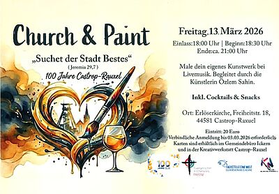 „Church & Paint“ zum Städtegeburtstag