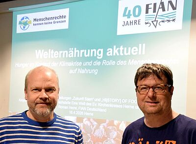 Engagement für Menschenrecht auf Nahrung