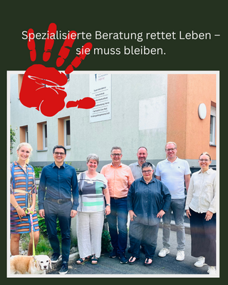 "Spezialisierte Beratung rettet Leben - sie muss bleiben