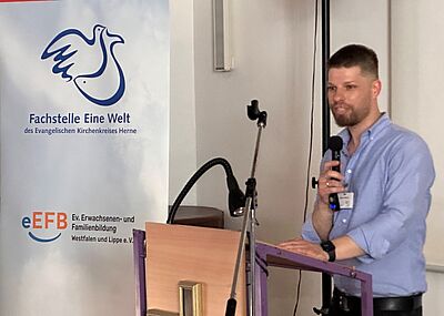 50 Jahre Einsatz für Frieden, Gerechtigkeit und Bewahrung der Schöpfung  Die Fachstelle Eine Welt des Ev. Kirchenkreises Herne feierte Jubiläum