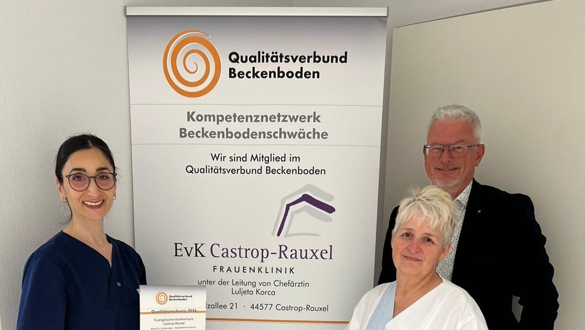 Hohe Expertise in der Urogynäkologie bescheinigt
